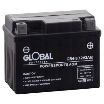 Global MC-batteri AGM 12 V