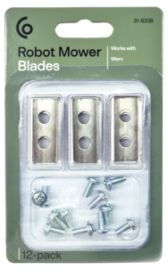 Knivar till Worx robotgräsklippare, 12-pack