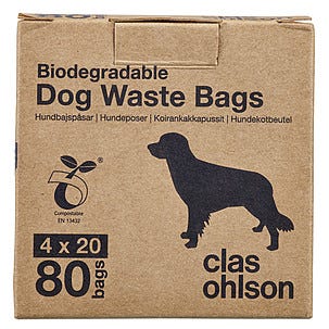 Koirankakkapussit 80 kpl