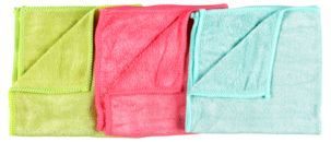 Smart Microfiber rengjøringsklut, 3-pakning