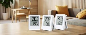 Digital termometer och hygrometer inomhus, 3-pack
