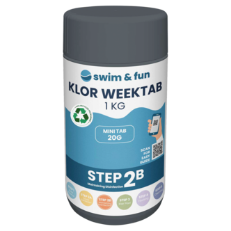 Tabletter for ukedosering