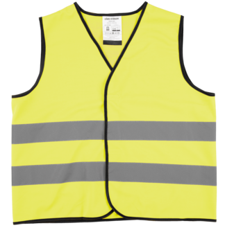Refleksvest gul, Clas Ohlson