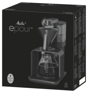 Melitta Epour kaffebryggare 8 koppar, 1024-11