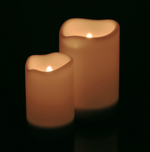 Blockljus solcell, LED, utomhus