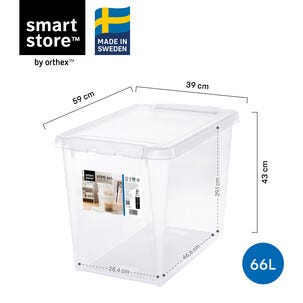 SmartStore Home förvaringslåda med lock