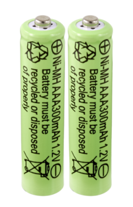Akku AAA/HR03 300 mAh Solar, 2 kpl