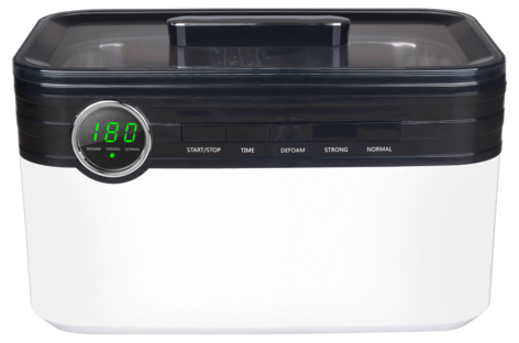 Ultralydvasker for briller, smykker, metall, 1,8 l