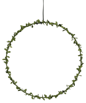 Kranssi, jossa valot, 30 cm