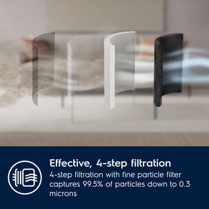 Electrolux Pure 500 XL smart luftrenser med HEPA-filter, 86 m2