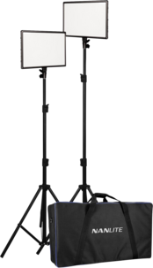 Nanlite LumiPad 25 fotolampa med stativ LED, 2 paneler