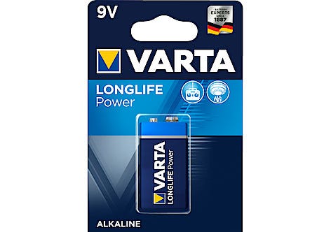 VARTA Longlife Power 9 V batteri