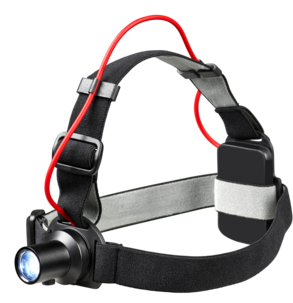 Lampset, ficklampa och pannlampa