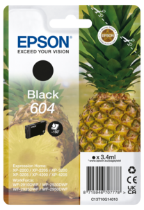 Epson 604 blekkpatron, flere farger, 3,4 ml
