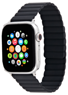 Anmiki Magnetic Silicone Apple Watch Kellon ranneke 28, 40 ja 41 mm
