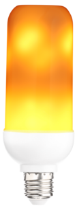 Liekkilamppu LED E27 painovoimasensori