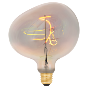 Dekorativ globlampa LED filament Rainbow E27 15 cm
