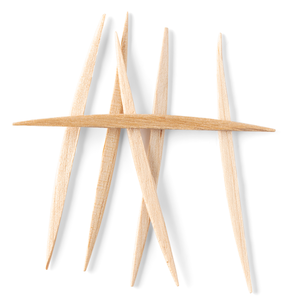 Hammastikku, bambu, The Humble Co. 100 kpl