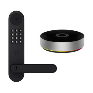 Nimly Home Access+ smart låsepakke med Homey Bridge