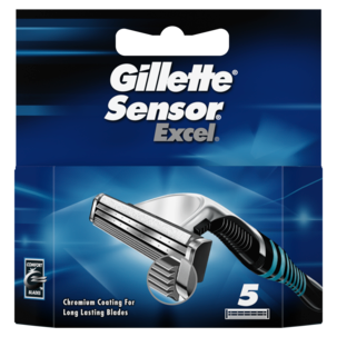 Partaterä Gillette Sensor Excel 5 kpl