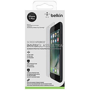 Belkin ScreenForce InvisiGlass Ultra, skjermbeskytter for iPhone 7 Plus/8 Plus