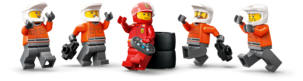 LEGO City F1 depotstopp og depotteam med Ferrari-bil 60443, fra 6 år