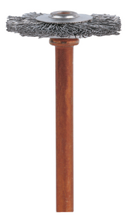 Borste av rostfritt stål, Dremel