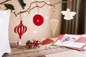 Creativ Company julpyssel gör egna juldekorationer