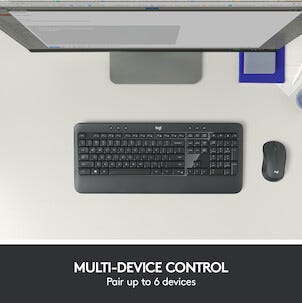 Logitech MK540 Advanced trådlöst tangentbord och mus