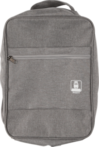 Skokube, skopose til reise, for 3 par sko, grå