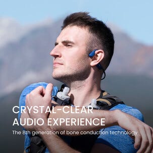 Shokz OpenRun USB-C open-ear-hodetelefoner med beinledning