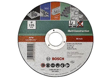 Kapskiva universal 125 mm, Bosch
