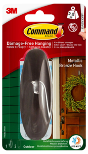 Command Design itsekiinnittyvä koukku ulkokäyttöön, large