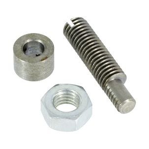 Eksenter med mutter og bussning