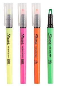 Överstrykningspennor Sharpie Clear View, 4-pack