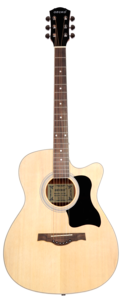 Gecko akustisk gitar med stålstrenger