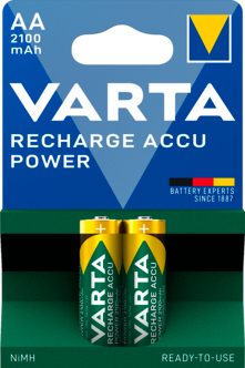 Ladattava akku AA/HR6 2100 mAh VARTA Power
