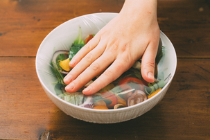 Overtrekkshette med elastisk bånd Eazycover, 5-pakning eller 10-pakning