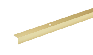 Habo A26 kantlist aluminium, med skruvhål, 1 m