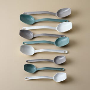 Slev plast, vit