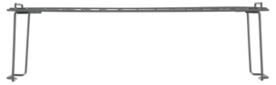 Stabelbar hylle metall Space saver, 56 x 27 x 17 cm