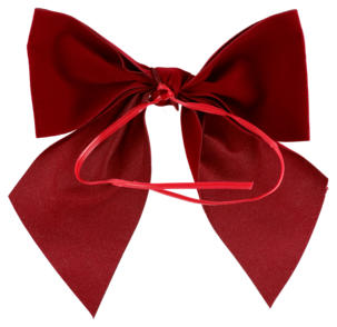 Rosetter till julgranen, röda 4-pack