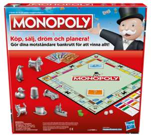 Monopol Classic Hasbro brädspel, från 8 år