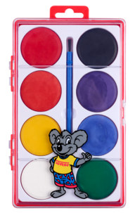 Vattenfärger 8-pack