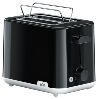 Braun Breakfast 1 brödrost 2 skivor, svart, HT1010BK