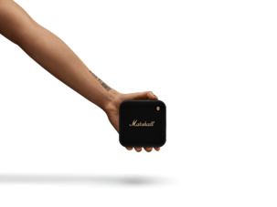 Marshall Willen II Bluetooth-høyttaler, Black & Brass