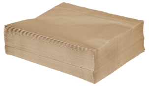 Servetter Natur 40 x 40 cm, 30-pack