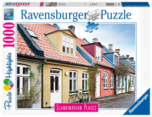 Ravensburger pussel 1000 bitar, osorterade motiv, från 14 år