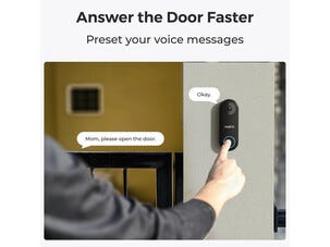 Reolink D340W videodørklokke med wifi