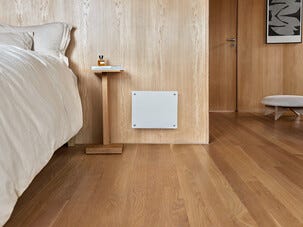 Mill MB250 litet väggelement glas, 250W